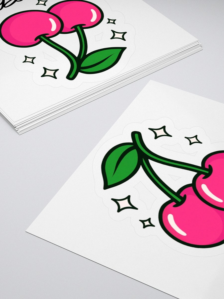 Club Cherry Sticker w/Logo product image (4)