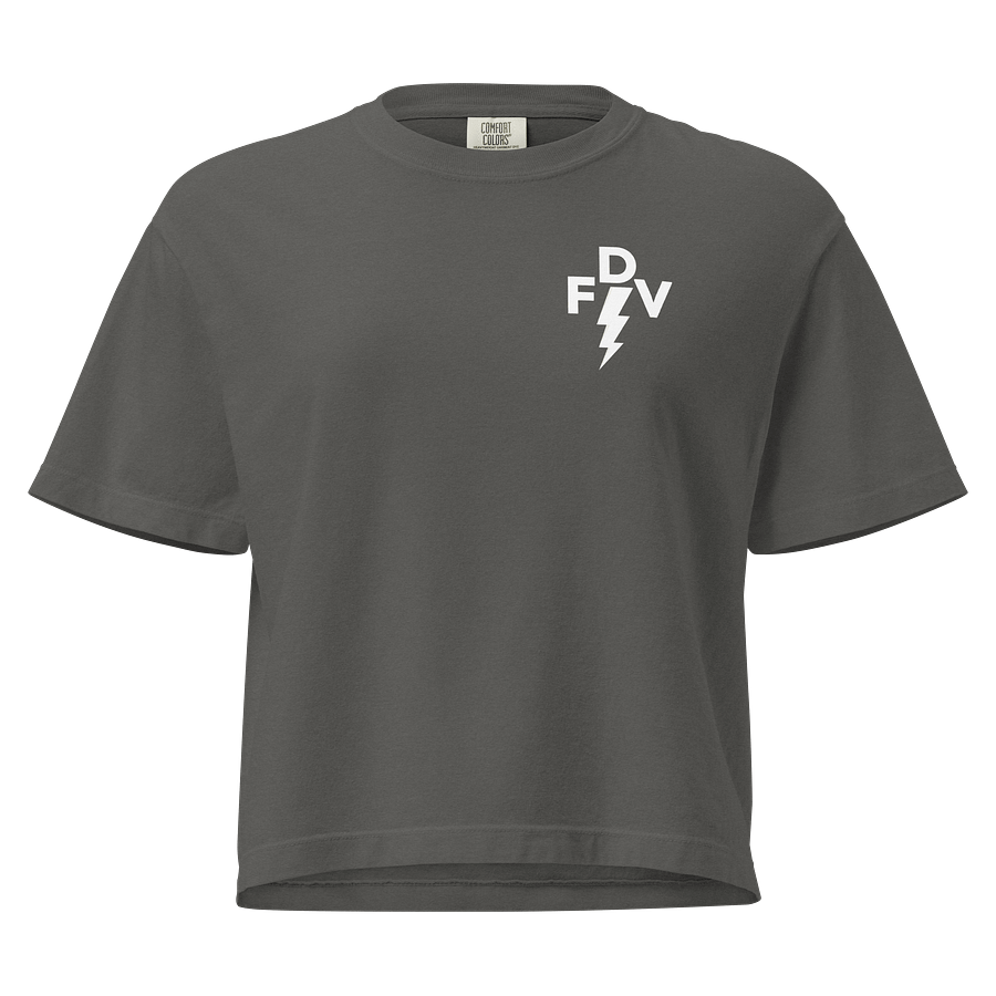 Ladies Boxy Crop FDV Tee product image (5)