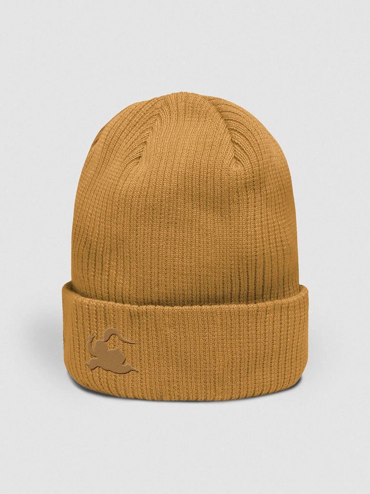 Gold on Gold Mel Logo Beanie product image (2)