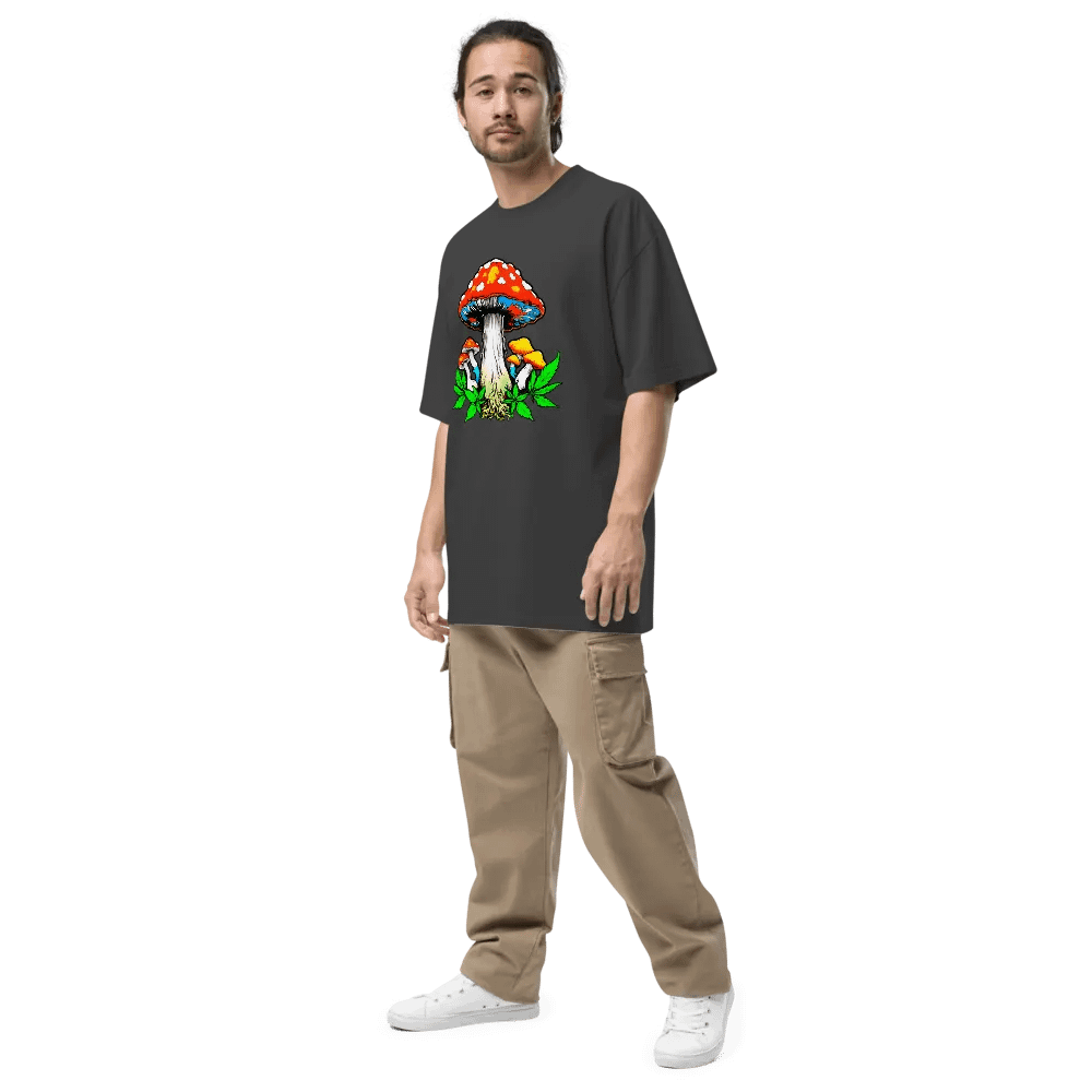 [Groovy Shrooms 2] Oversized T-Shirt product image (5)
