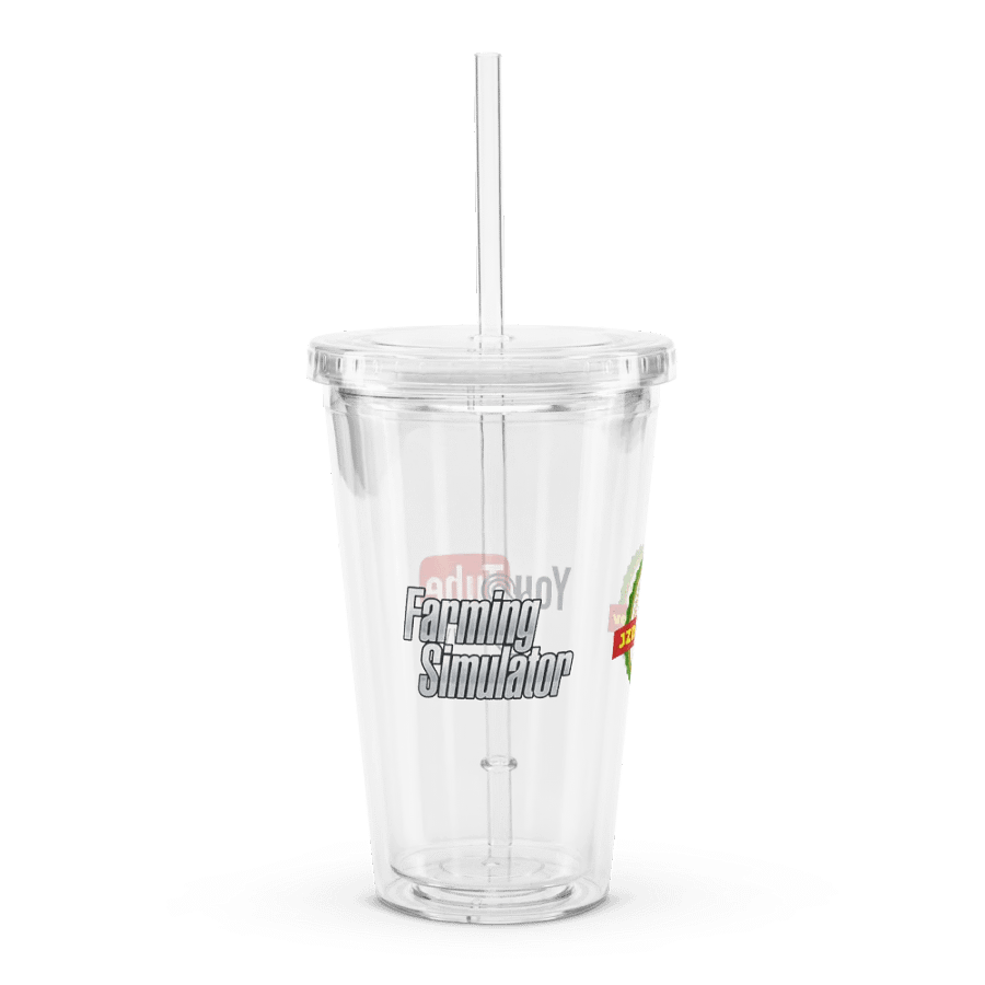 Průhledný plastový pohárek s dvojitou stěnou Spálov product image (3)