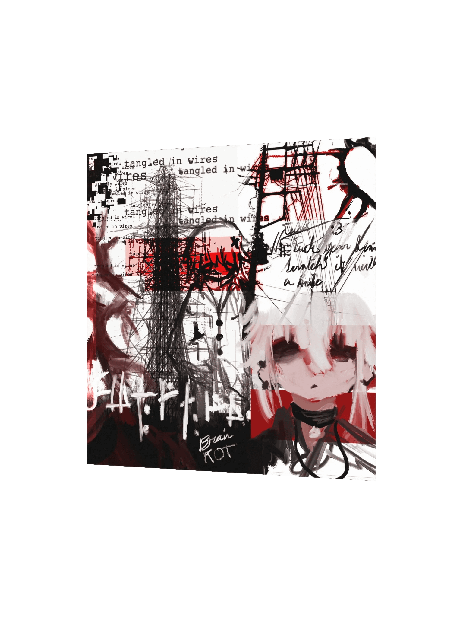 Tangled in Wires Poster product image (2)