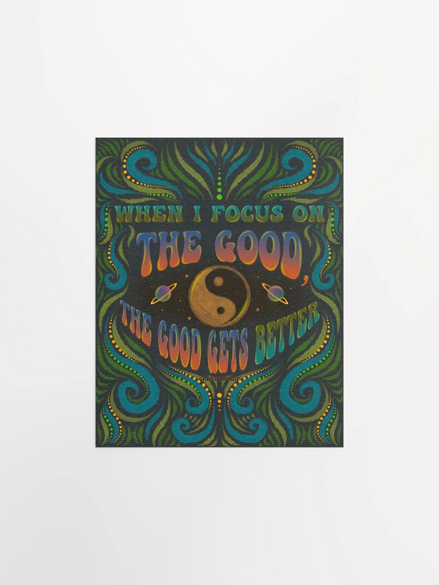 Matte Poster - Focus On The Good product image (1)