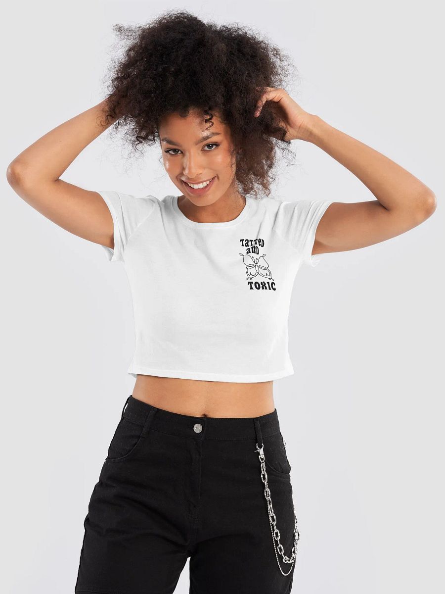 Tatted And Toxic Crop Top product image (9)