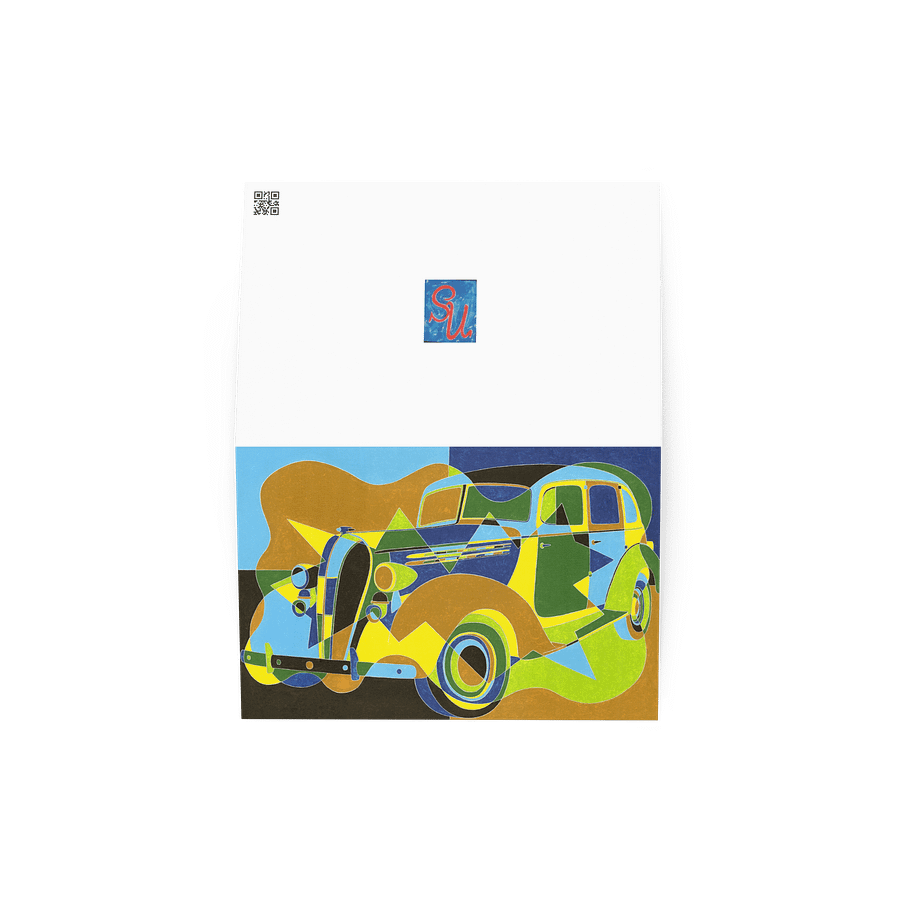 Will & Nellie's Ride ('36 Hudson Terraplane) Greeting Card product image (3)