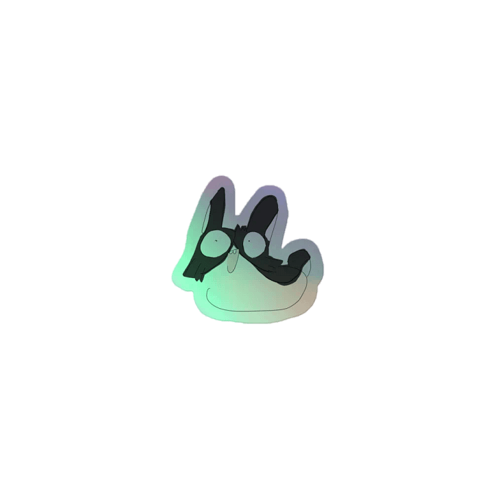 HAMPAN wait...!? rabbit Hampan!? sticker!!! product image (1)