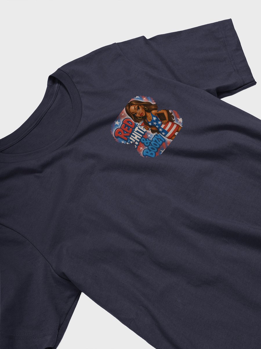 Red, White & Boozy Patriotic T-Shirt product image (7)