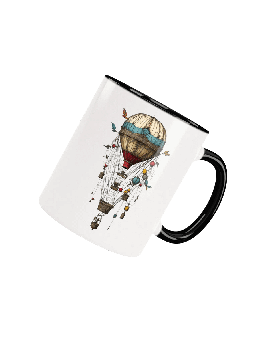 Whimsical Hot Air Balloon Ceramic Mug product image (30)