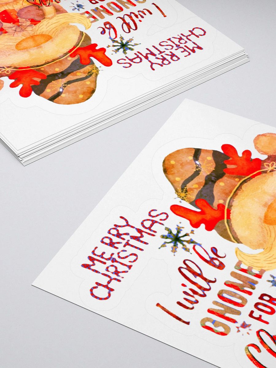 I WILL BE GNOME FOR CHRISTMAS product image (10)