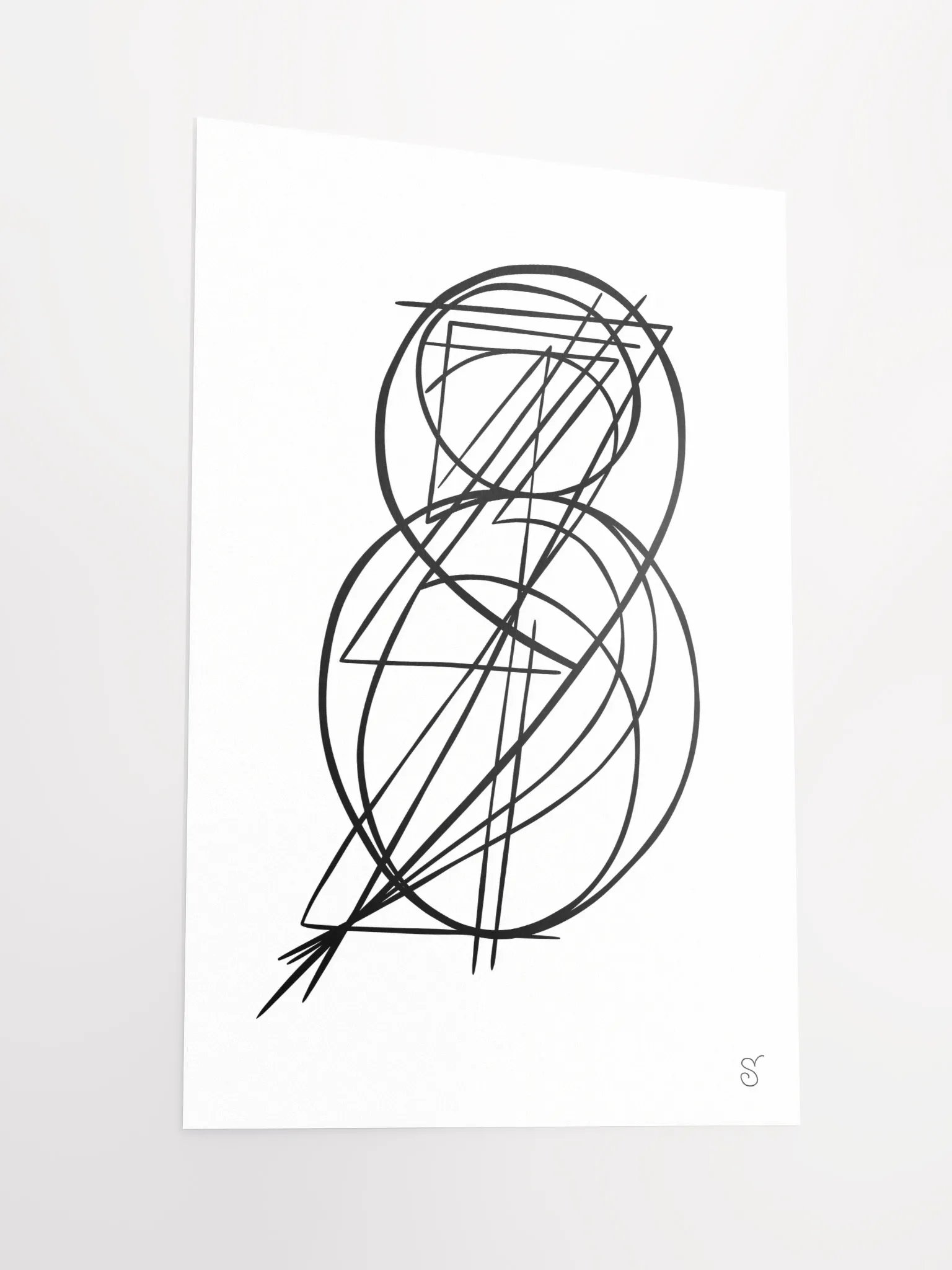 Vivid Matte Poster: Transform Your Space! - Abstract Image No. 10 product image (2)