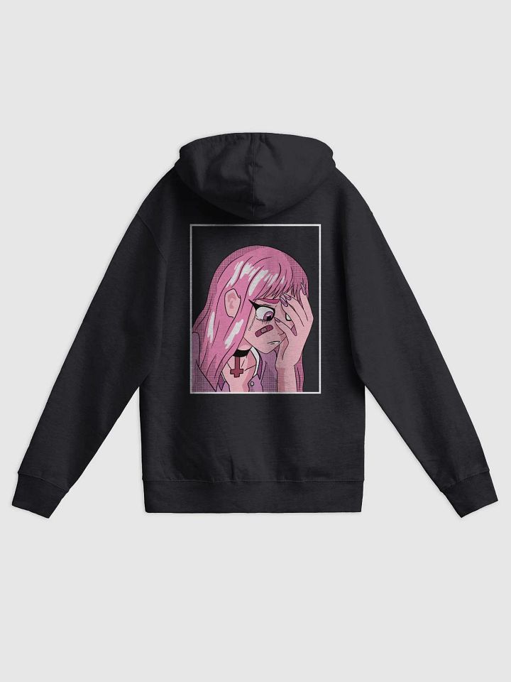 Sad Anime Girl Zip Up Hoodie product image (1)