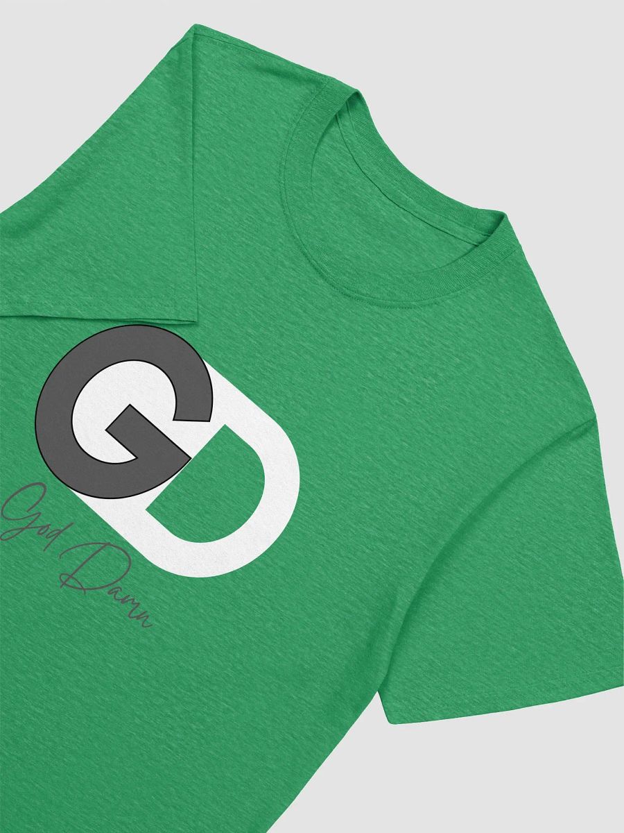 God Damn GD Graphic Tee – Bold Minimalist Statement Streetwear product image (15)