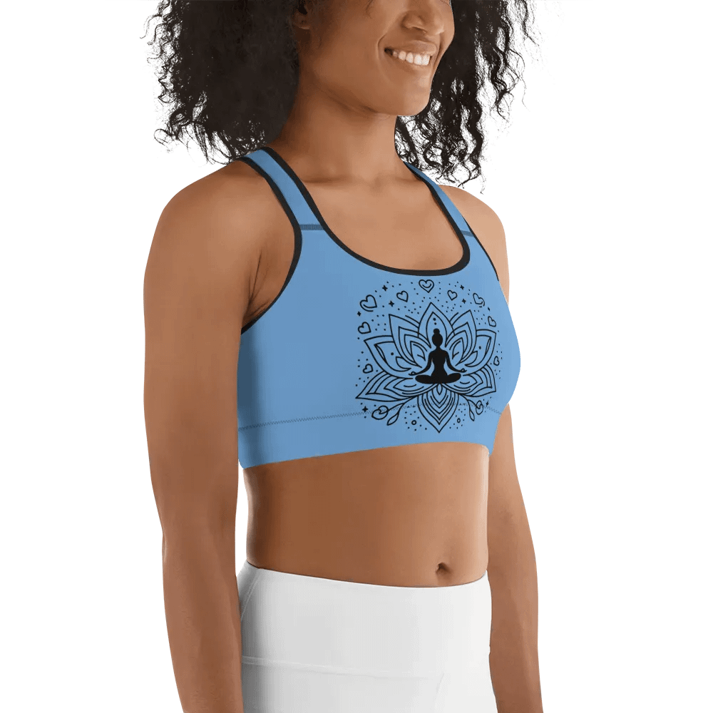 Blue Lotus Sporty Bra product image (4)