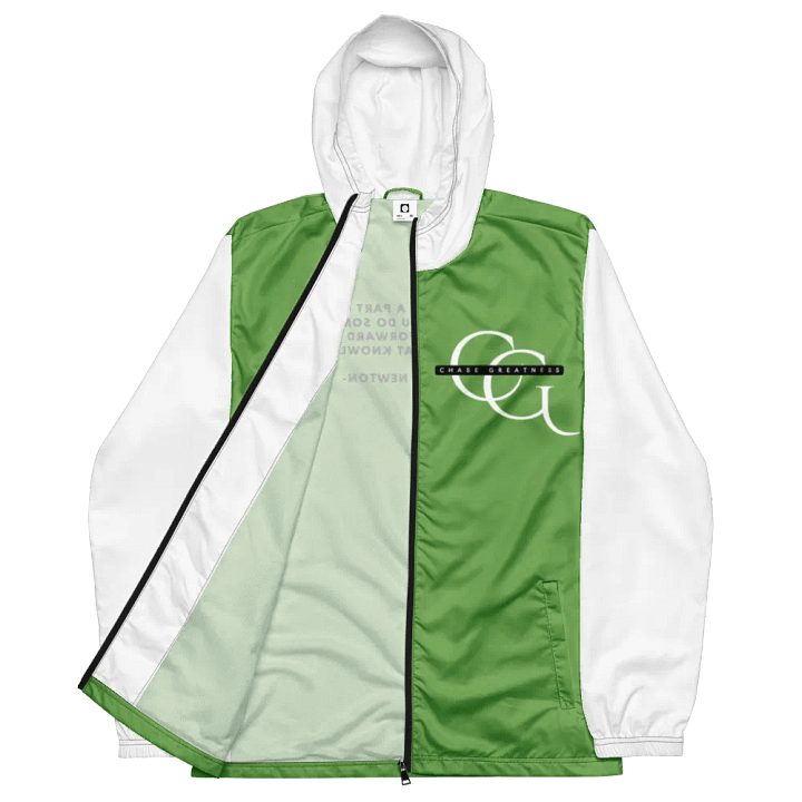 CG Green Windbreaker White Sleeves product image (2)