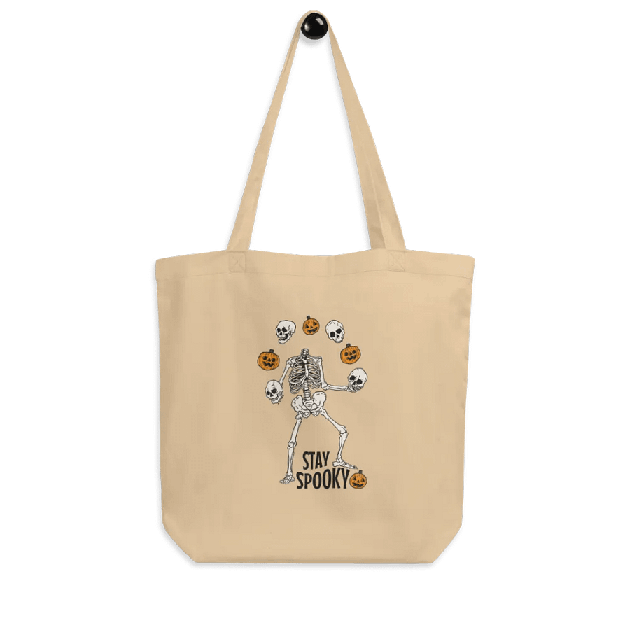 Spooky Skeleton Dance Eco Tote Bag product image (8)