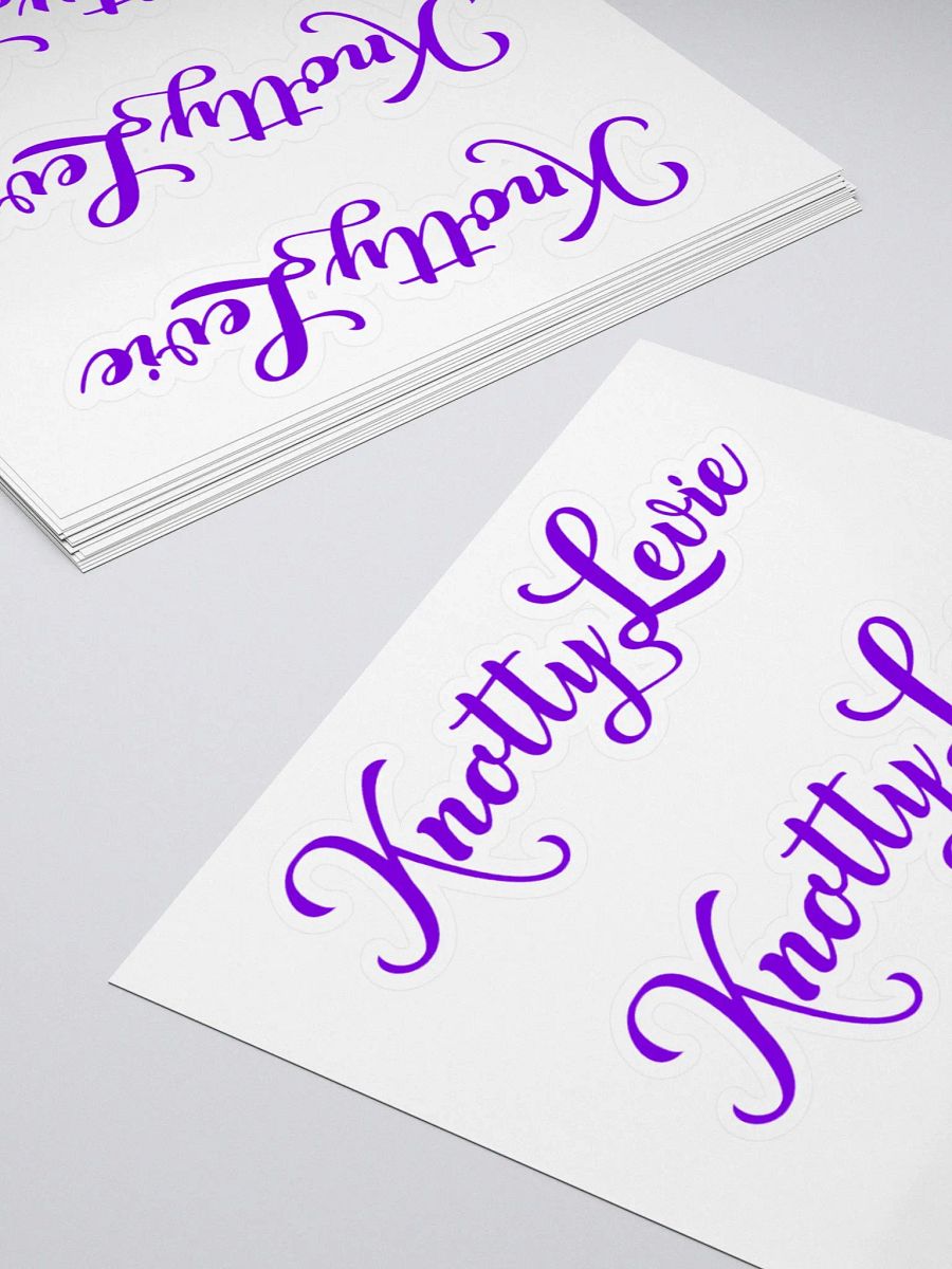 Knotty Levie Stickers product image (4)