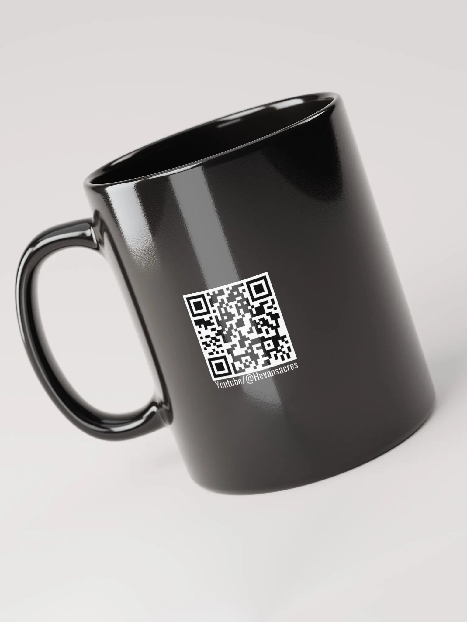 H'Evans Acres Black Mug product image (3)