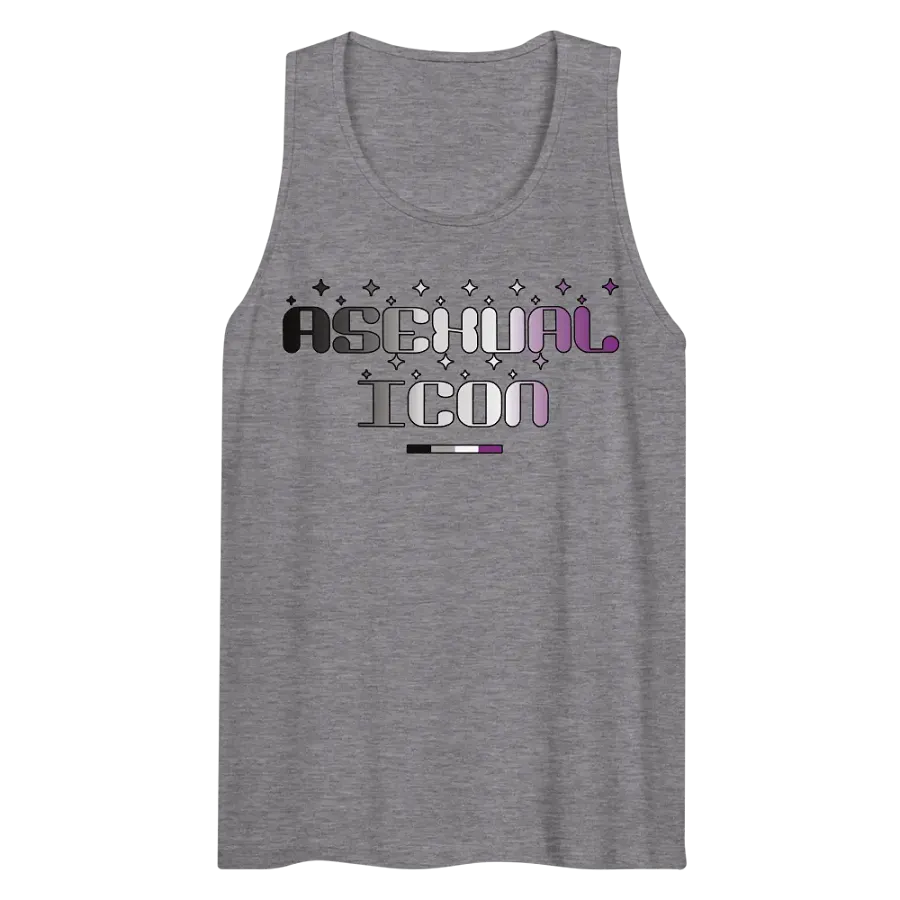 Asexual Icon Men's Premium Tank Top product image (81)