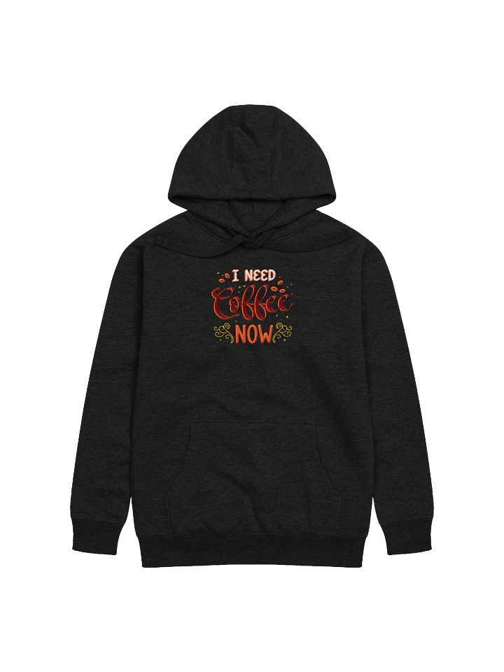 Starry Coffee Craving Embroidered Unisex Premium Hoodie product image (1)