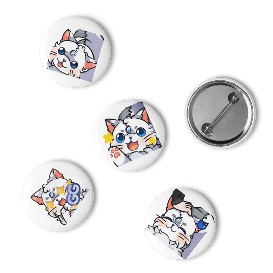 Happy Foxy Pin Button Set product image (15)