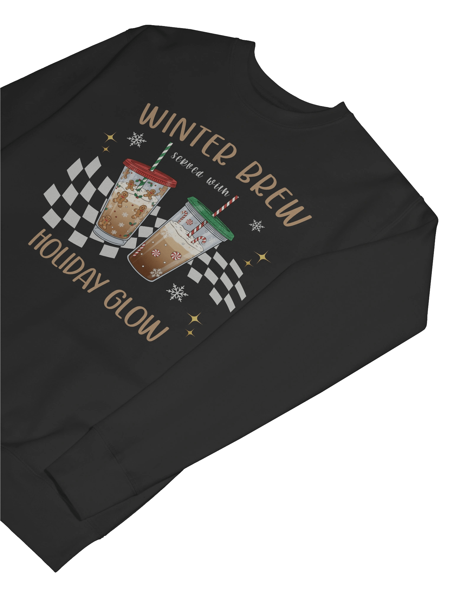 Winter Brew To Go – Festive Holiday Coffee Cup Design | Cozy Christmas Aesthetic Art product image (31)