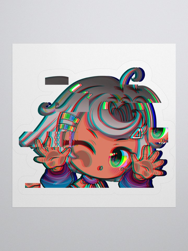 glitch sticker product image (2)