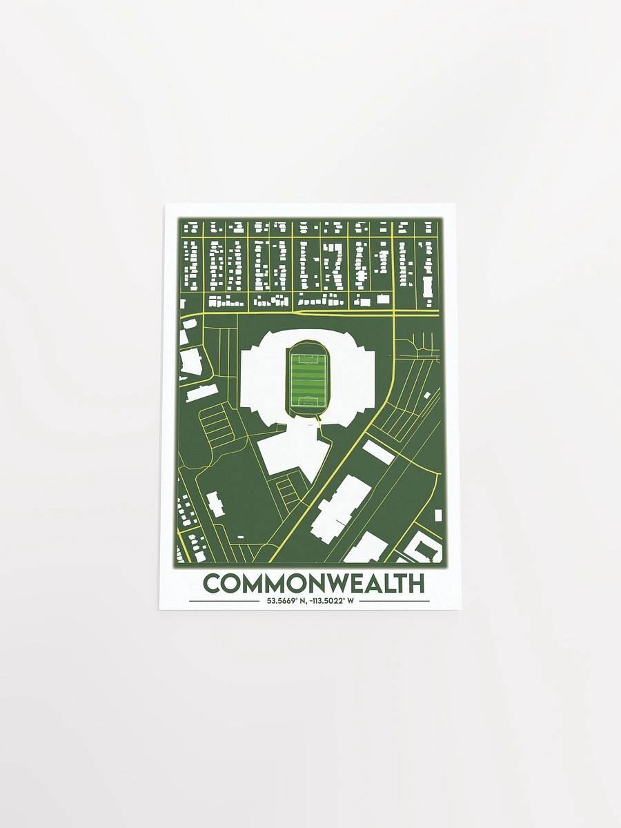 Commonwealth Stadium Map Design Poster product image (17)