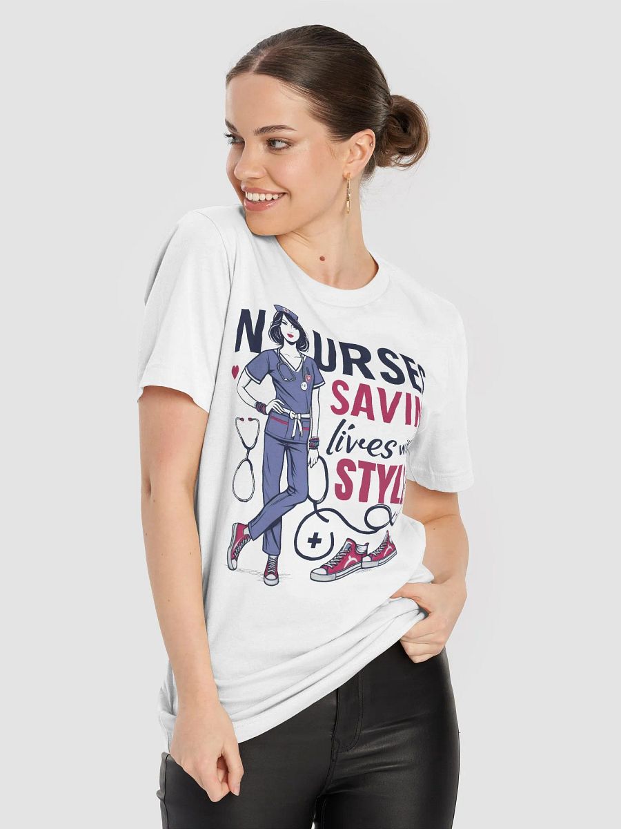 Stylish Nurse Life T-Shirt product image (79)