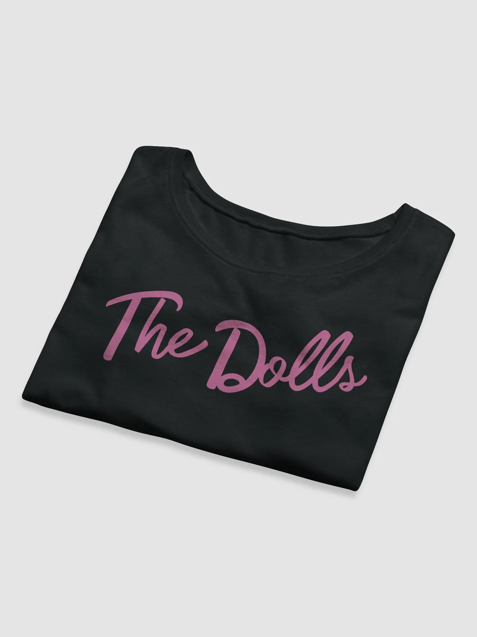 The Dolls Pink Font Cropped tee product image (8)
