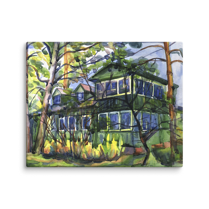 Masterpiece Canvas Collection - Dacha house in forest product image (2)