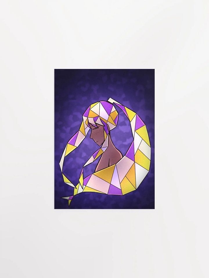 Edie Stained Glass Print product image (1)