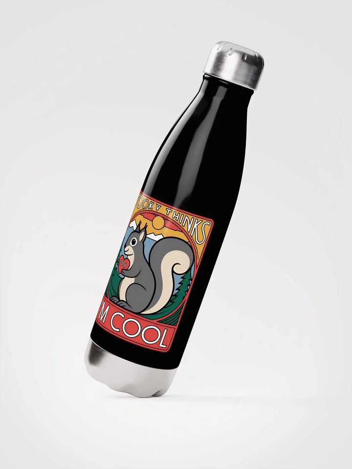 Pooky's thinks i'm cool Stainless Steel Water Bottle product image (2)