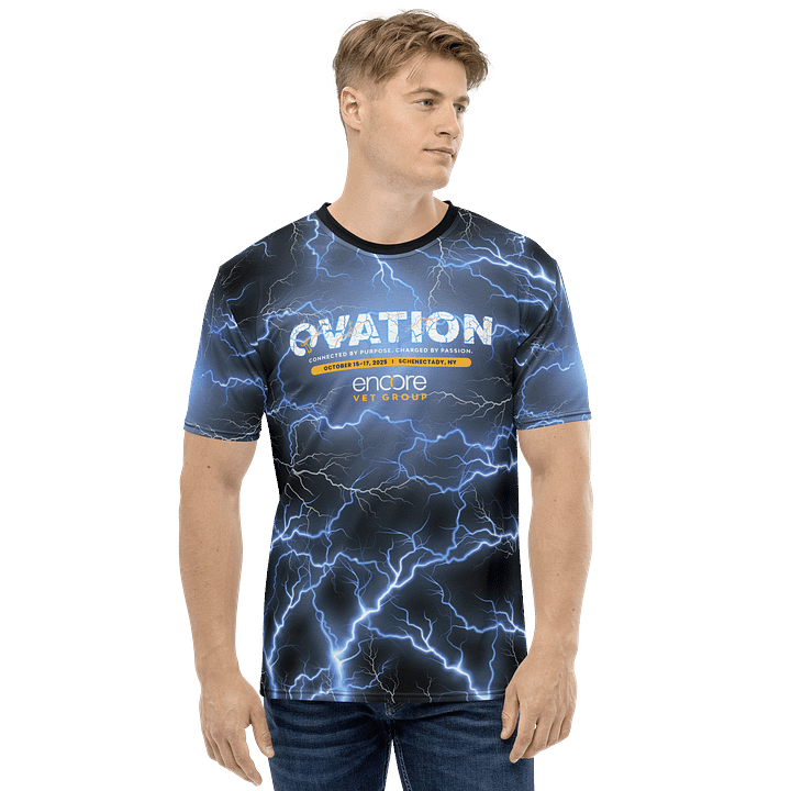 Ovation Lightning All-Over Print Tee product image (2)