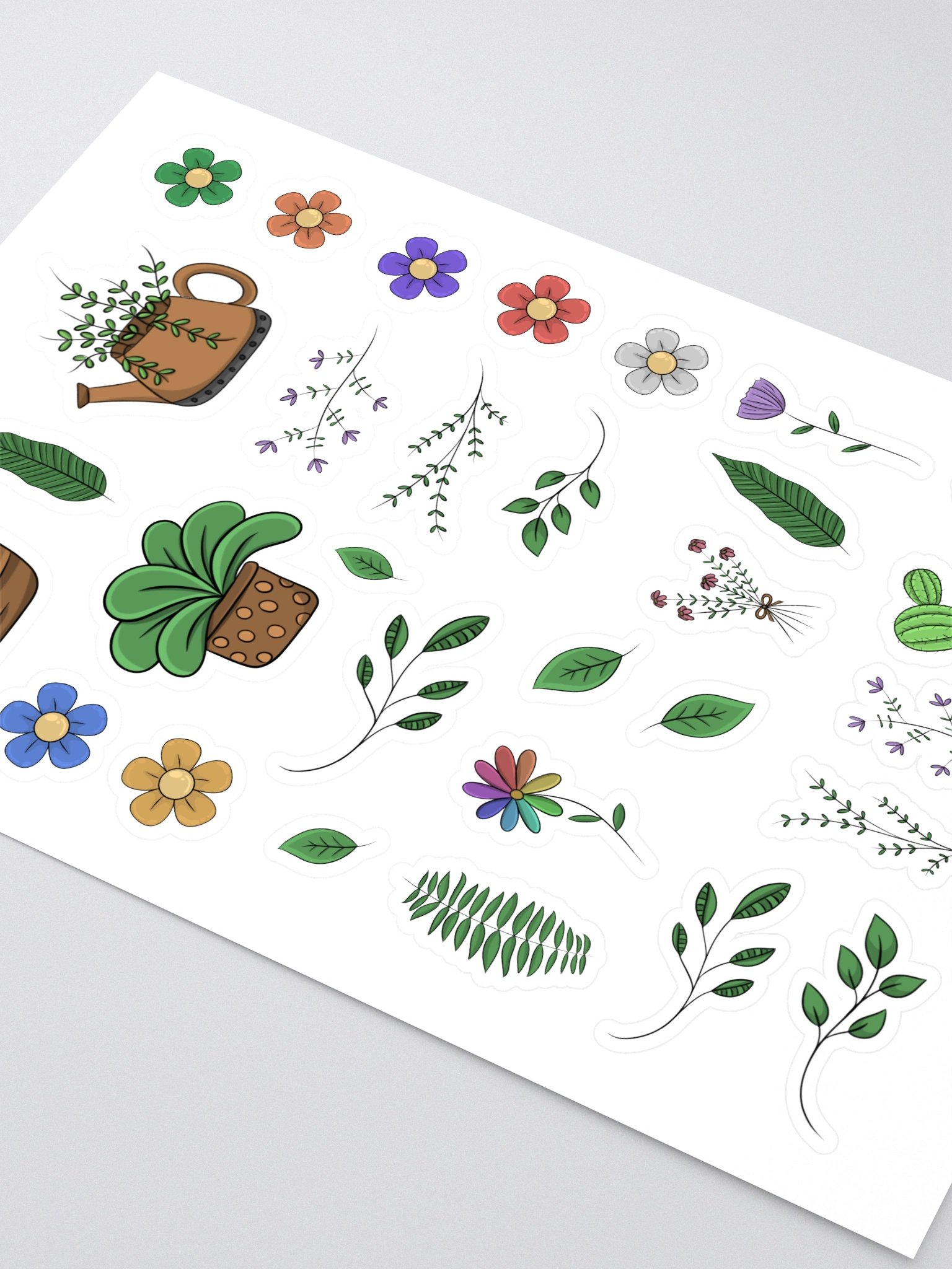 Flower Sticker Sheet product image (2)