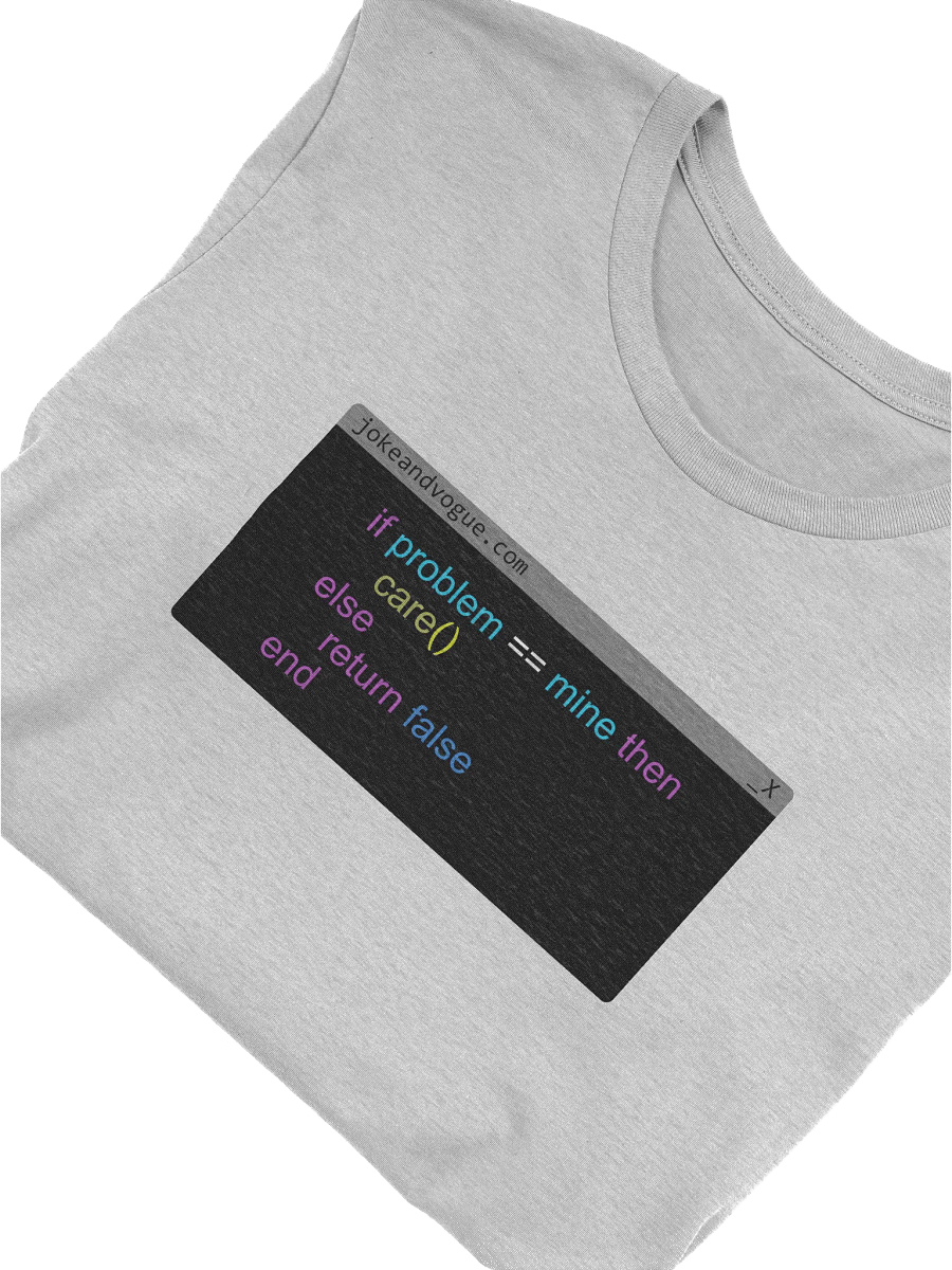 T-shirt - Care product image (1)