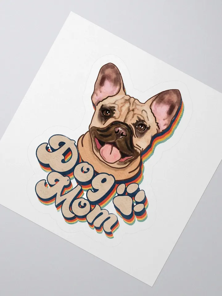 French Bulldog Dog Mom Sticker product image (1)