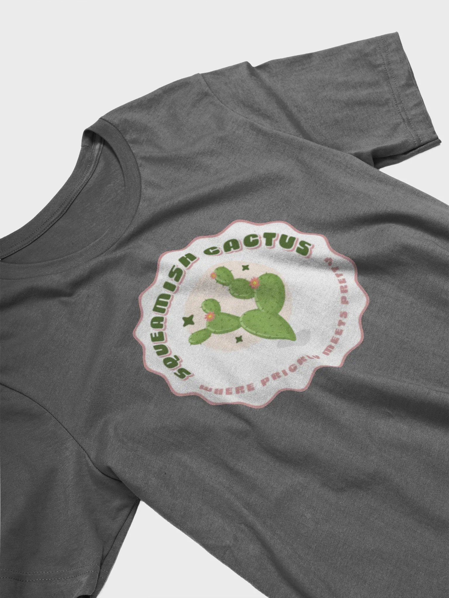 Starry Cute Cactus Logo Supersoft Tee product image (3)