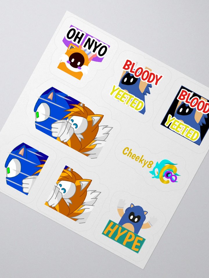 Fall Emotes Sticker Sheet product image (4)