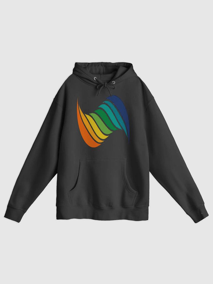 Vibrant Curves Logo Hoodie product image (1)