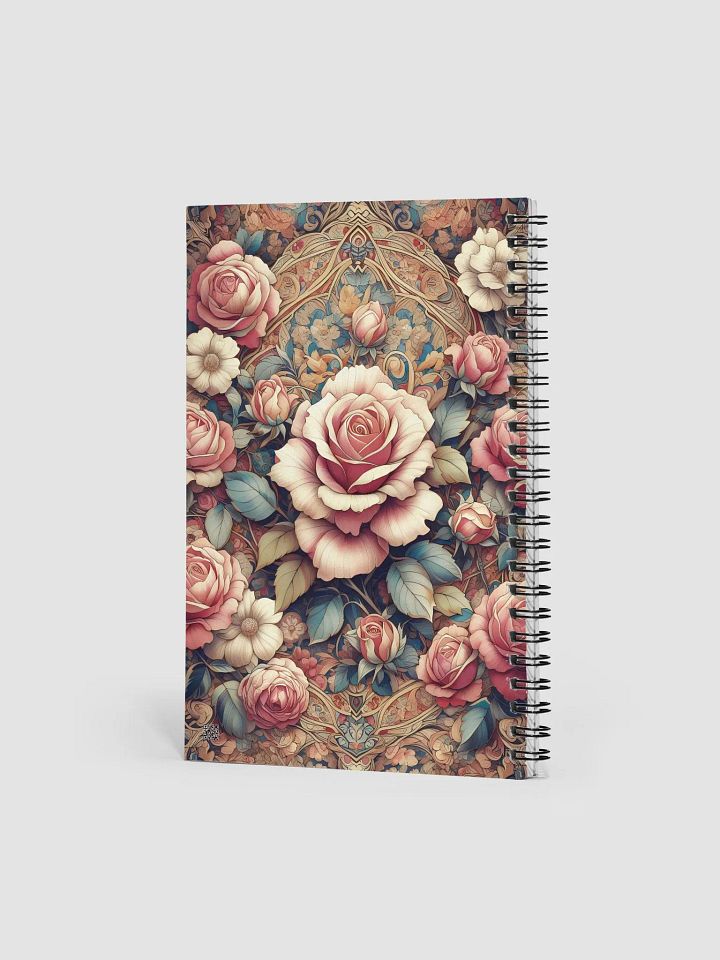Royal Floral Spiral Notebook product image (2)