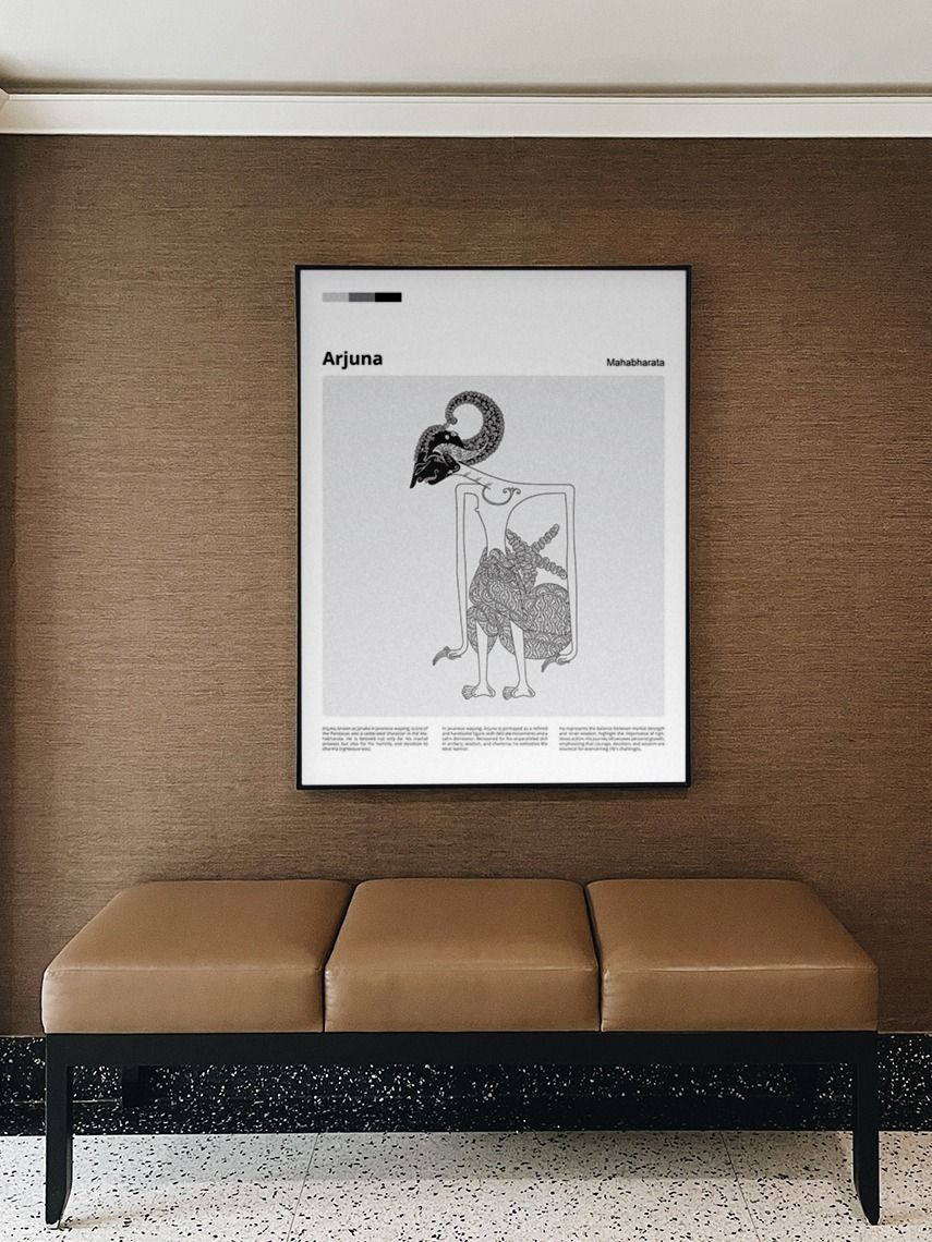Wayang Arjuna 4 : 5 product image (4)