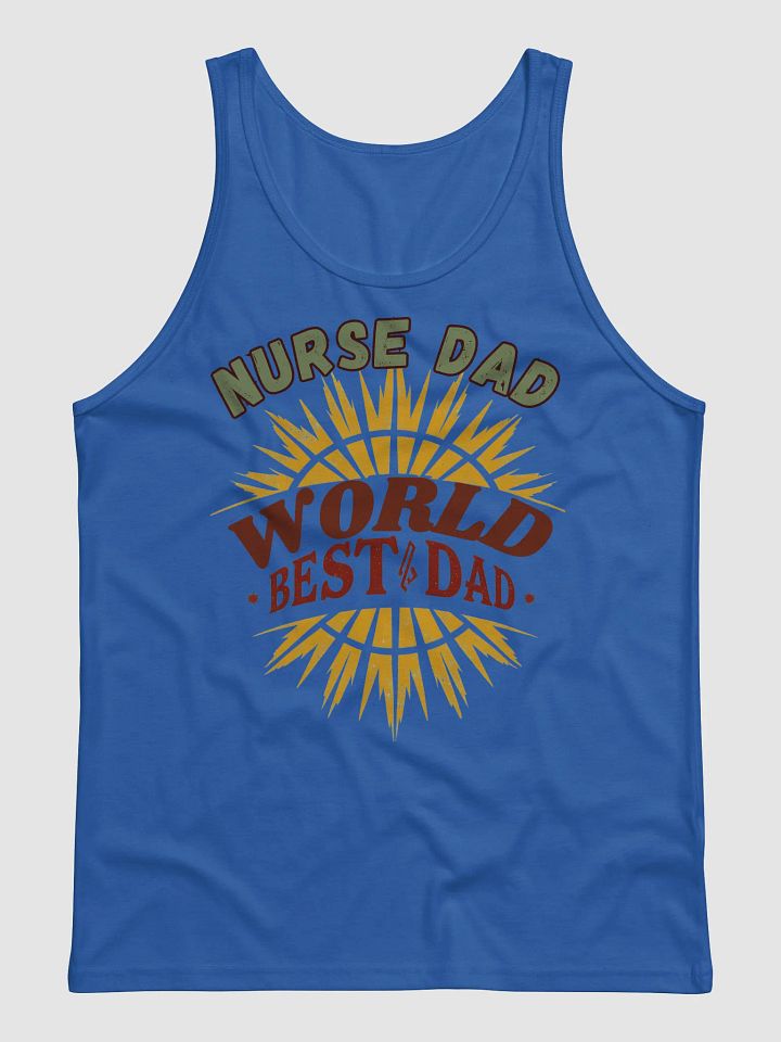 World's Best Nurse Dad Tank Top product image (2)