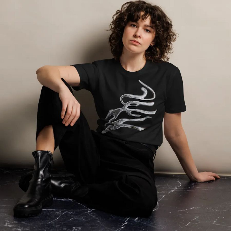 Metallic Swirls Unisex T-Shirt product image (10)