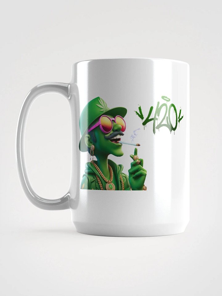 NSLB 420 White Glossy Mug product image (1)