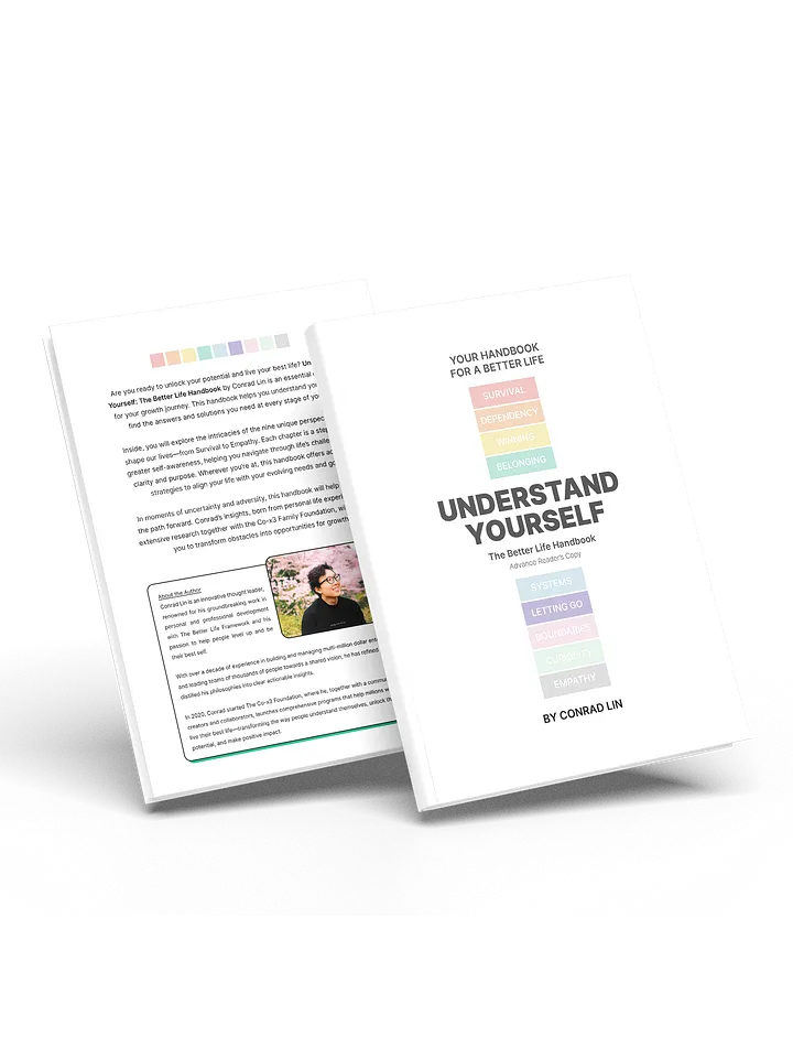 Understand Yourself: The Better Life Handbook (Advance Reader's Copy) product image (2)