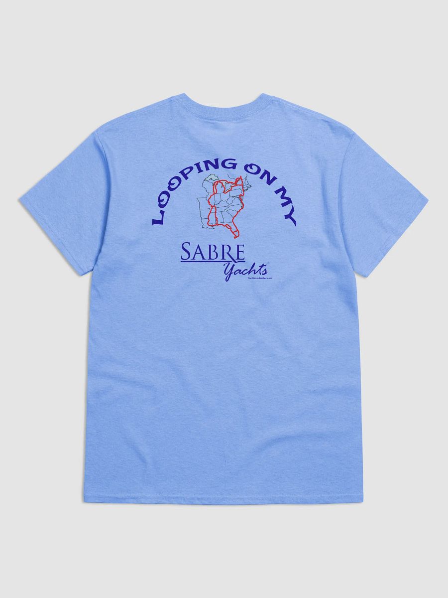 Looping On My Sabre - T-Shirt - Light Shirt w/Blue Logo product image (1)