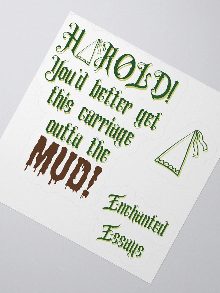 HAROLD Fairy Tale Vinyl Stickers product image (2)