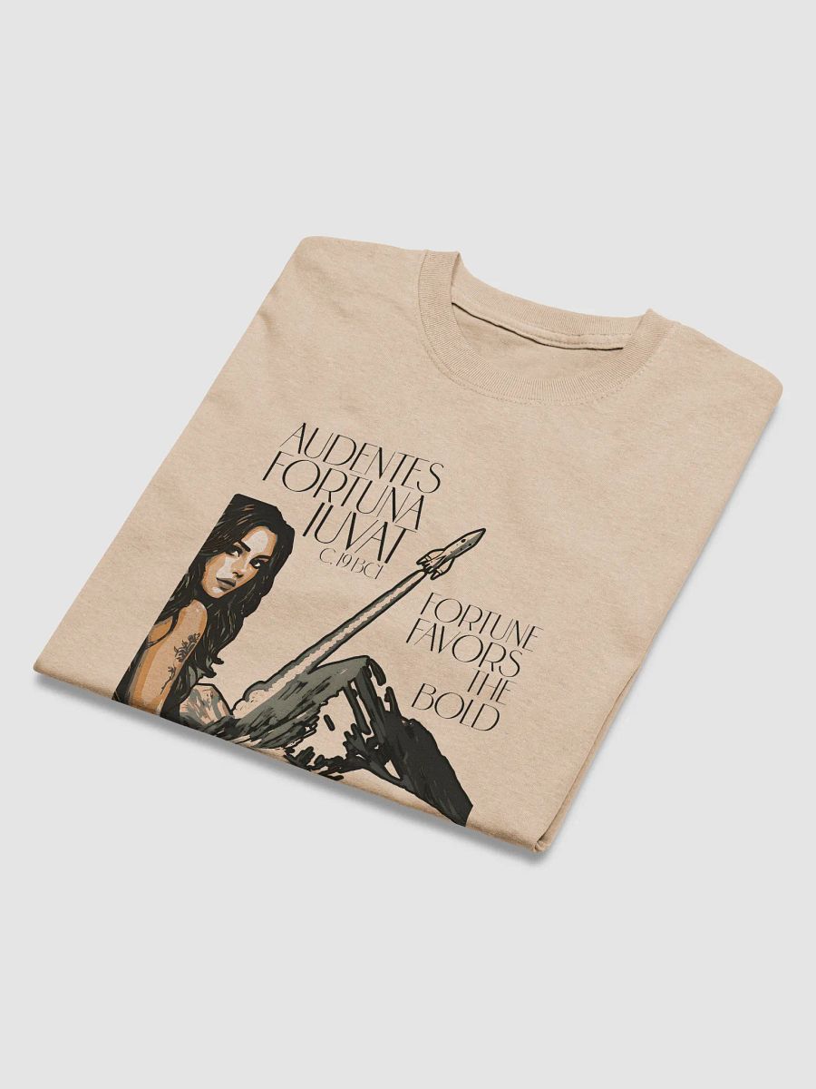 Fortune Favors the Bold Rocket T-Shirt product image (3)