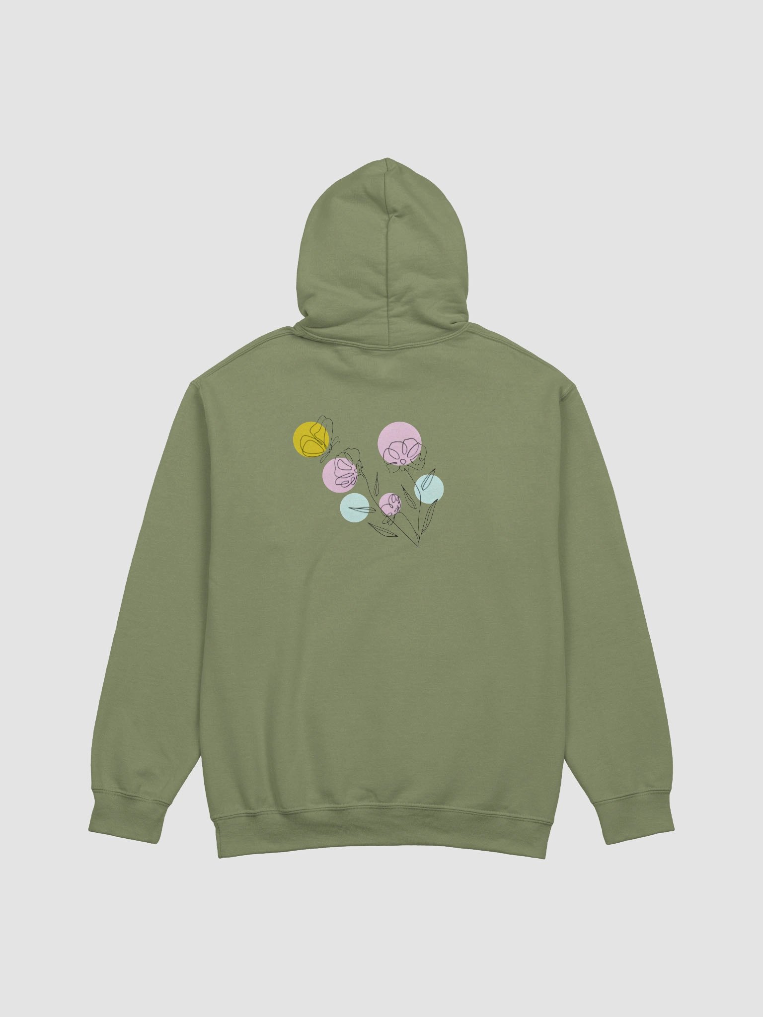 Botanical Bubbles Tee Hoodie product image (18)