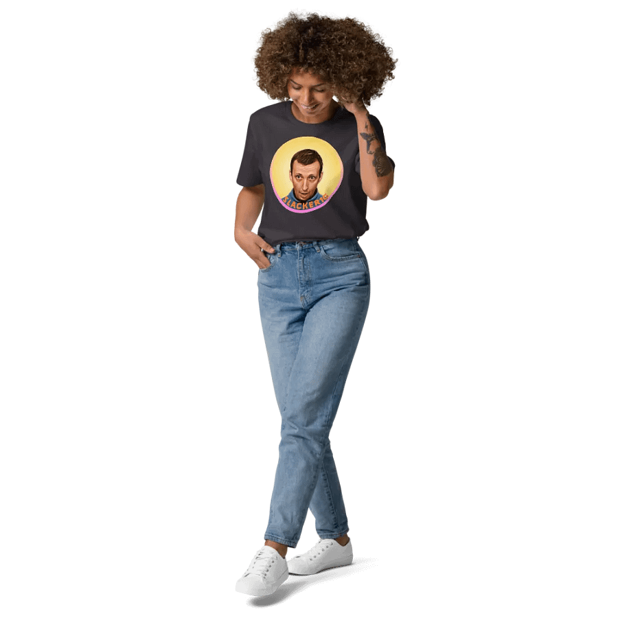 Surprised Slacker1G Organic Tee product image (177)